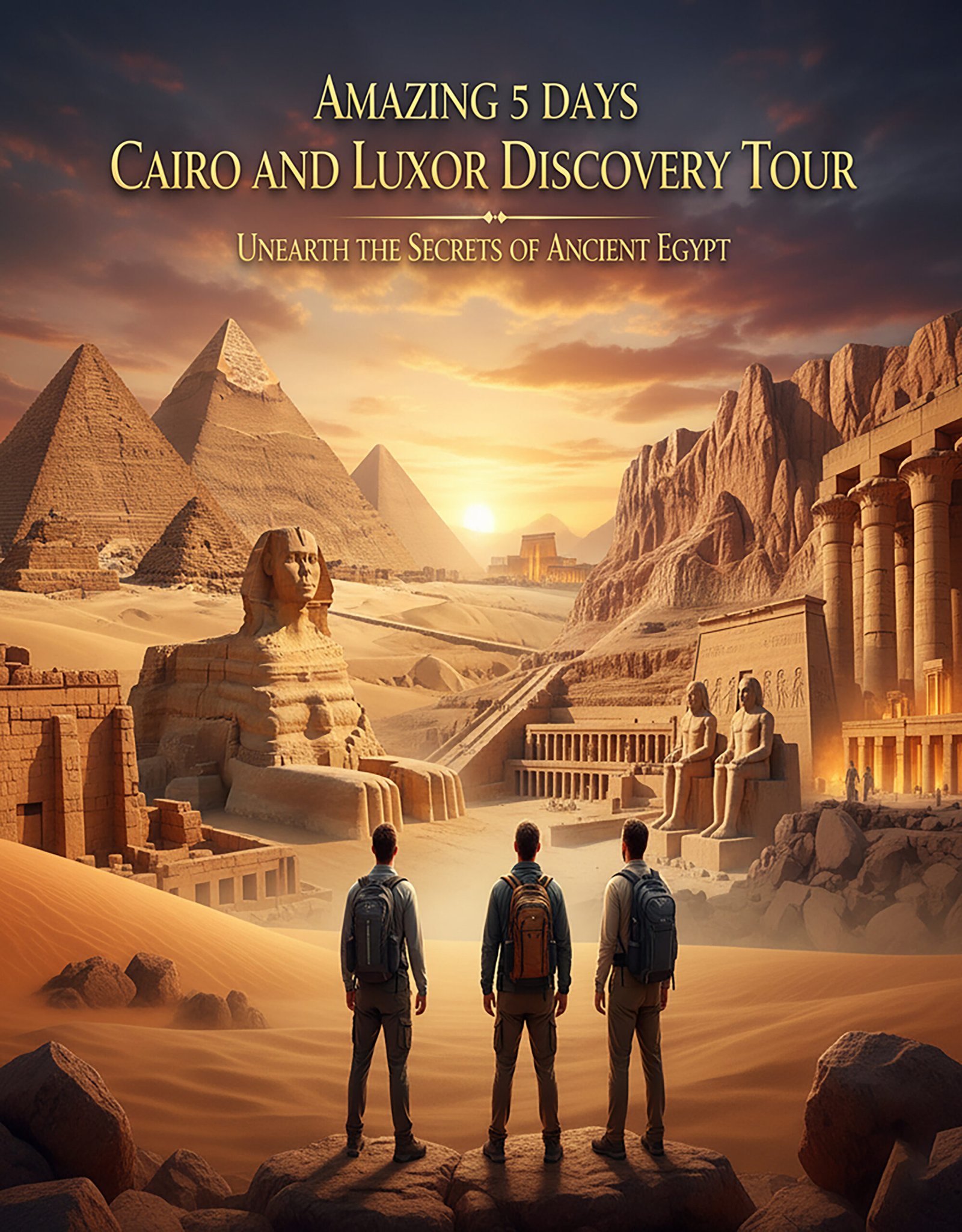 Amazing 5 Days Cairo and Luxor Discovery Tour